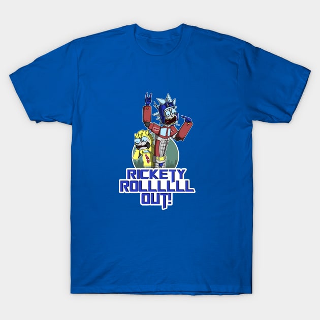 Riggity Roll-Out! T-Shirt by SwittCraft